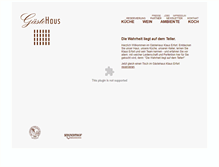 Tablet Screenshot of gaestehaus-erfort.de